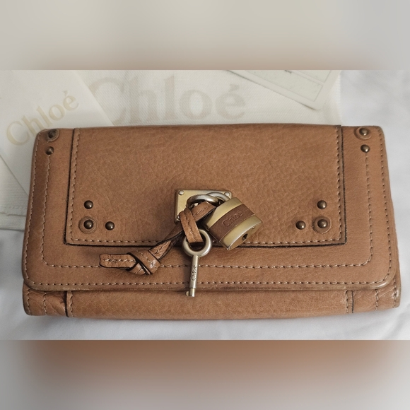 AUTH Chloe Paddington Long Wallet with Authenticity Card and Dust Bag - Picture 2 of 16